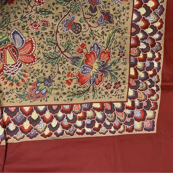 Manuel Canovas tablecloth made in Paris. Quality high end fabric border printed - Picture 3 of 3